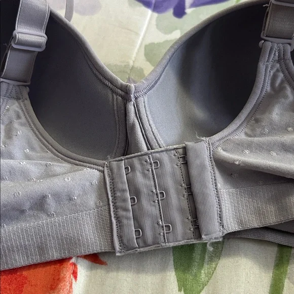 Bali Light Gray Dotted Bra - Picture 2 of 3